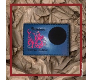 Stickserie - ITH Mug Rugs Zodiac Sternzeichenmotive Vollstick